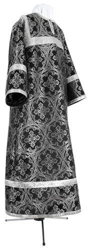 Child stikharion (alb) - metallic brocade BG3 (black-silver)