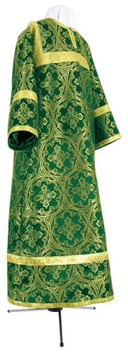 Child stikharion (alb) - metallic brocade BG4 (green-gold)