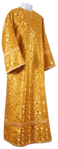 Child stikharion (alb) - rayon brocade S2 (yellow-claret-gold)