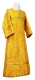 Child sticharion (alb) - Souzdal rayon brocade S2 (yellow-gold), Economy design