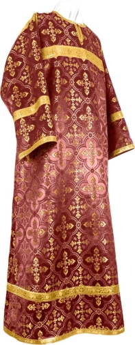 Child stikharion (alb) - rayon brocade S3 (claret-gold)