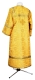 Child sticharion (alb) - Posad rayon brocade S3 (yellow-gold) (back), Economy design