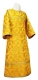 Child sticharion (alb) - Loza rayon brocade S3 (yellow-gold), Economy design