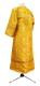 Child sticharion (alb) - Nicholaev rayon brocade S3 (yellow-gold) (back), Standard design