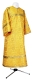 Child sticharion (alb) - Posad rayon brocade S3 (yellow-gold), Economy design
