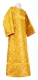 Child sticharion (alb) - Kazan rayon brocade S3 (yellow-gold), Standard design