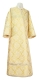 Child sticharion (alb) - Kazan rayon brocade S3 (white-gold), Standard design