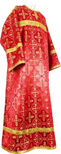 Child stikharion (alb) - rayon brocade S4 (red-gold)