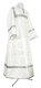 Child stikharion (alb) - rayon brocade S4 (white-silver)