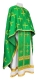 Greek Priest vestments - Eufrosinia metallic brocade B (green-gold), Standard design