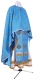 Greek Priest vestment -  metallic brocade BG1 (blue-gold)