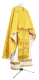 Greek Priest vestment -  Resurrection metallic brocade BG2 (yellow-gold), Economy design