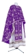 Greek Priest vestment -  metallic brocade BG2 (violet-silver)