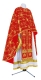 Greek Priest vestment -  metallic brocade BG2 (red-gold)