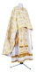 Greek Priest vestment -  Golgotha metallic brocade BG2 (white-gold), Standard design