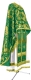 Greek Priest vestment -  Vinograd metallic brocade BG4 (green-gold), Standard design