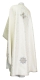 Greek Priest vestments - Zlatoust rayon brocade S3 (white-silver) back, Standard design