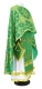 Greek Priest vestment -  Ouglich rayon brocade S4 (green-gold), Standard design