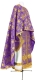 Greek Priest vestment -  Pskov rayon brocade S4 (violet-gold), Standard design