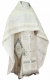 Embroidered Russian Priest vestments - Wattled (white-silver)