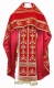 Embroidered Russian Priest vestments - Byzantine Eagle (red-gold) variant 1, Standard design