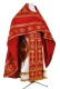 Embroidered Russian Priest vestments - Byzantine Eagle (red-gold) variant 2, Standard design