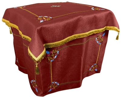 Embroidered Holy Table vestments Balaam (claret-gold)