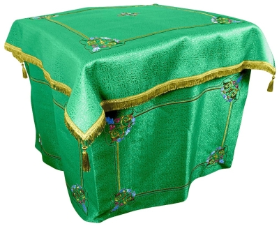 Embroidered Holy Table vestments Balaam (green-gold)