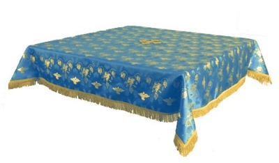 Holy Table cover - brocade BG1 (blue-gold)