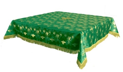 Holy Table cover - brocade BG1 (green-gold)
