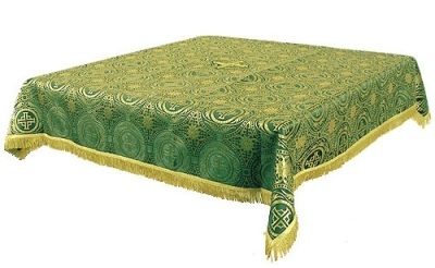 Holy Table cover - brocade BG2 (green-gold)