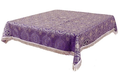 Holy Table cover - brocade BG2 (violet-silver)