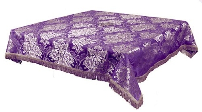Holy Table cover - brocade BG3 (violet-silver)
