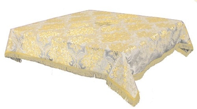 Holy Table cover - brocade BG3 (white-gold)