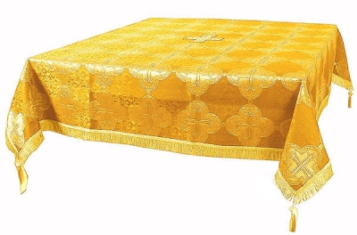 Holy Table cover - brocade BG4 (yellow-gold)