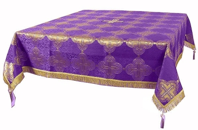 Holy Table cover - brocade BG4 (violet-gold)