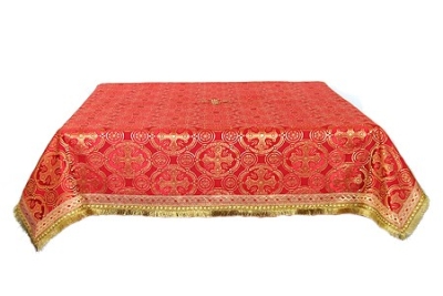 Holy Table cover - silk S2 (red-gold)