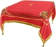Embroidered Holy table cover Balaam (red-gold)
