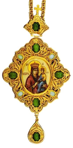 Bishop encolpion panagia no.12