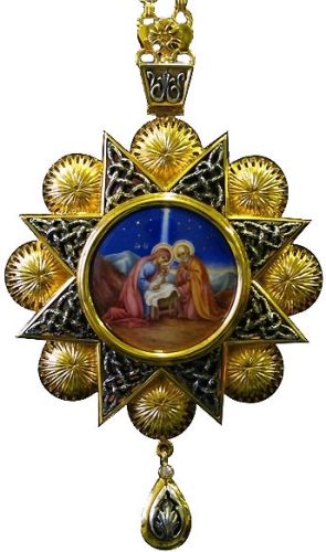 Bishop encolpion panagia no.57