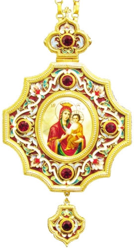 Bishop encolpion panagia no.87