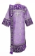 Embroidered Deacon vestments - Iris (violet-silver) (back), Standard design