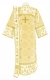 Embroidered Deacon vestments - Iris (white-gold) (back), Standard design