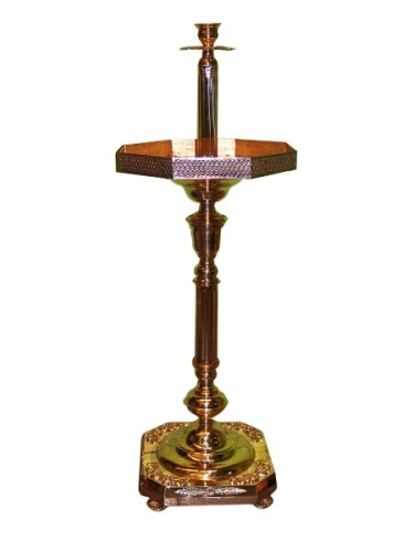 Church sand floor candle-stand no.2