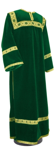 Clergy stikharion - German velvet (green-gold)