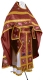 Embroidered Russian Priest vestments - Eden Birds (claret-gold)