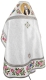 Embroidered Russian Priest vestments - Eden Birds (white-silver) (back), Standard design