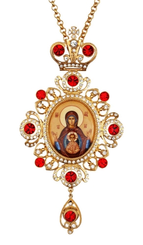 Bishop encolpion panagia no.58