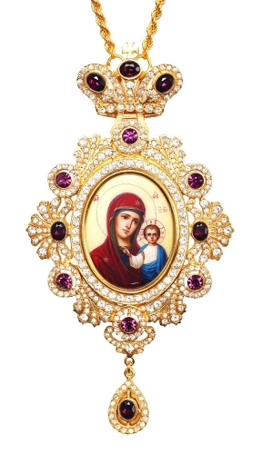 Bishop encolpion panagia no.167