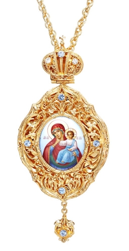 Bishop encolpion panagia no.34